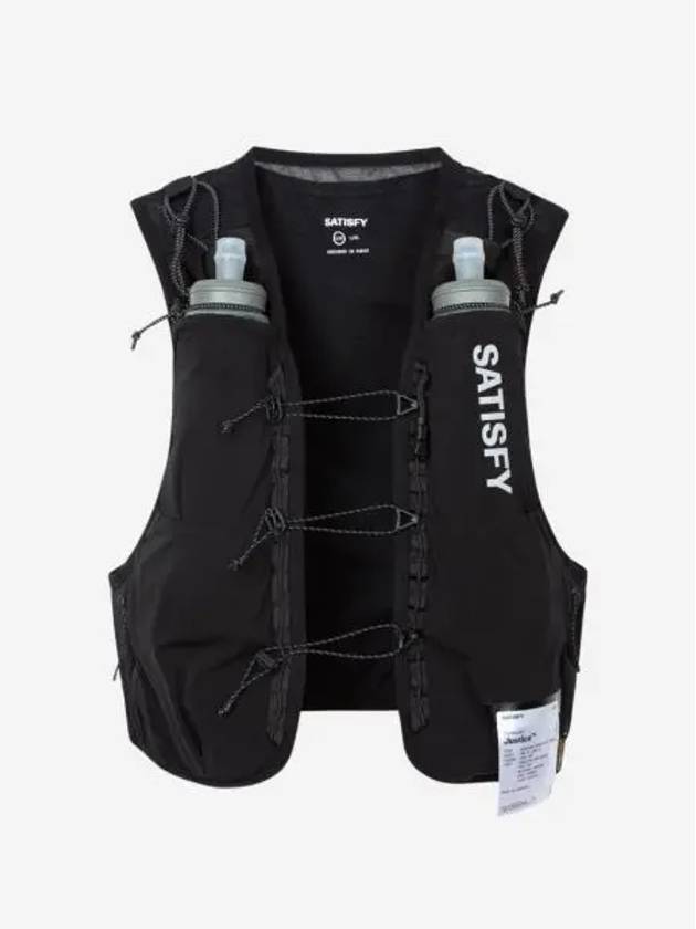 새티스파이 저스티스 코듀라 5L 하이드레이션 베스트 블랙 Satisfy Justice Cordura 5L Hydration Vest Black
