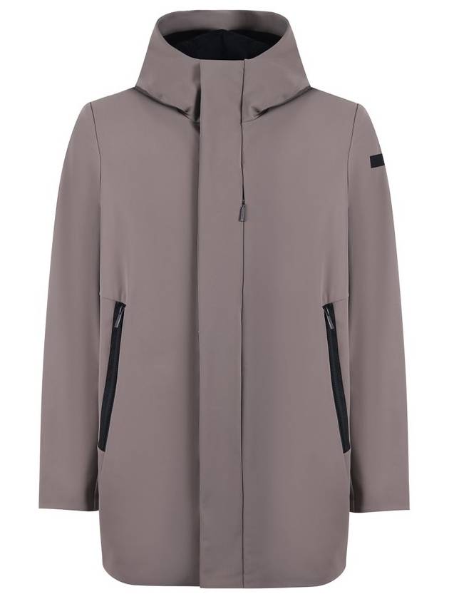 Rrd 윈터 써모 로고 패치 후드 재킷