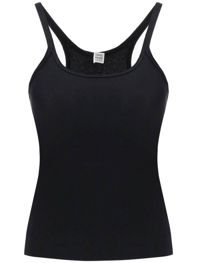 토템 코튼 슬리브리스 블랙