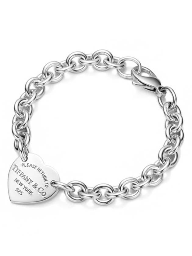 티파니 하트태그 팔찌 실버 (체인) 60118042