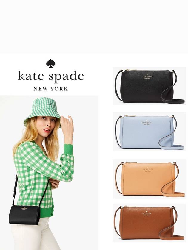 케이트스페이드 가방 레일라 미니 탑 지퍼 크로스백 KG463