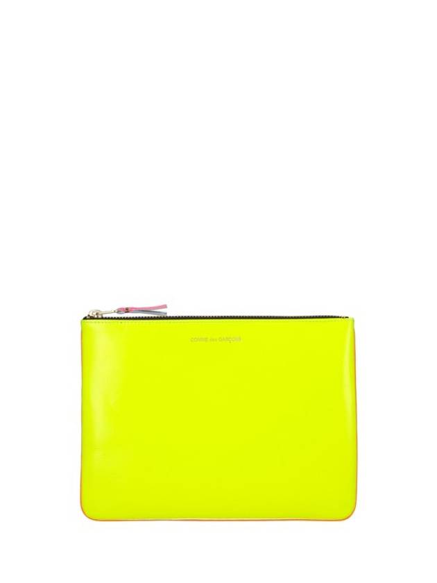 꼼 데 가르송 지갑 슈퍼 플루오 파우치