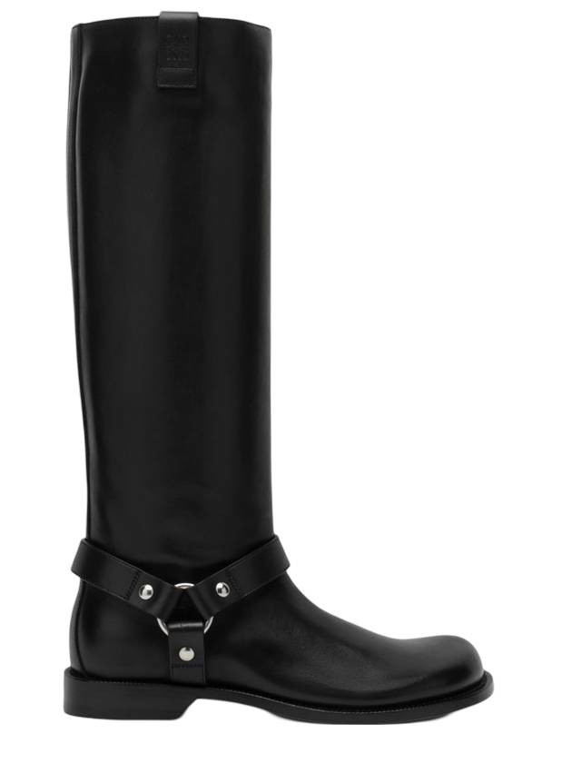 로에베 캄포 바이커 롱부츠 블랙