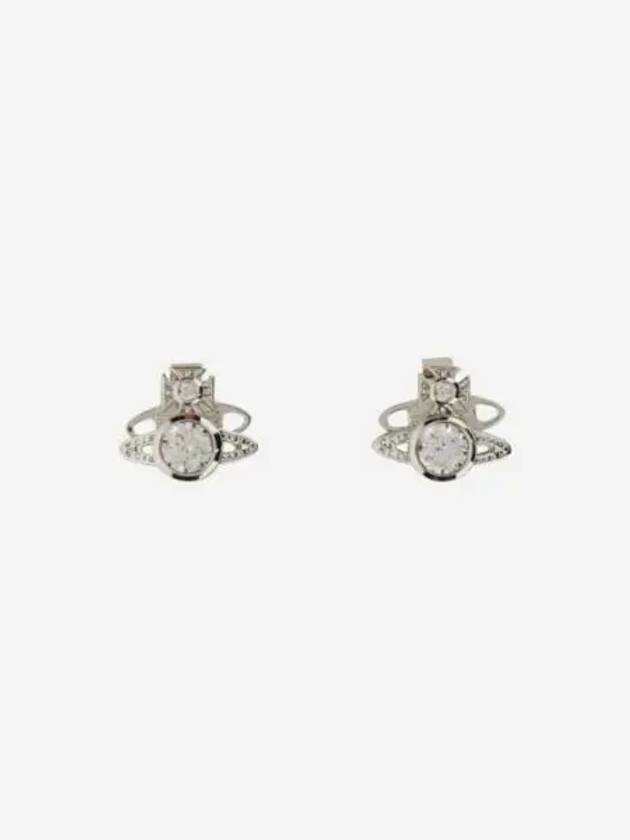 W 비비안 웨스트우드 런던 오브 이어링 실버 W Vivienne Westwood London Orb Earrings Silver