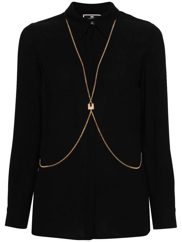 Elisabetta Franchi Shirt With Chain