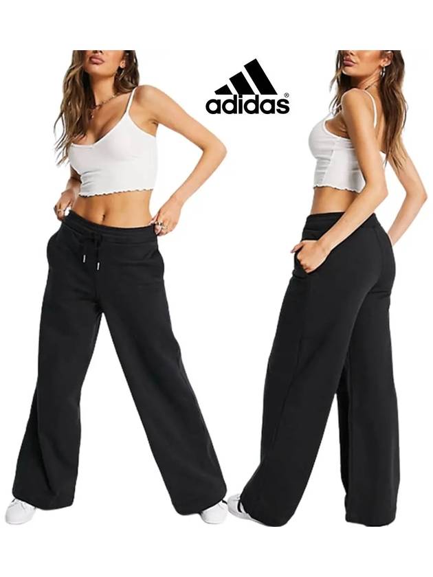 아디다스 바지 컨템포 와이드 여성 팬츠 블랙 아디다스추리닝바지 트레이닝복 헬스복 운동복