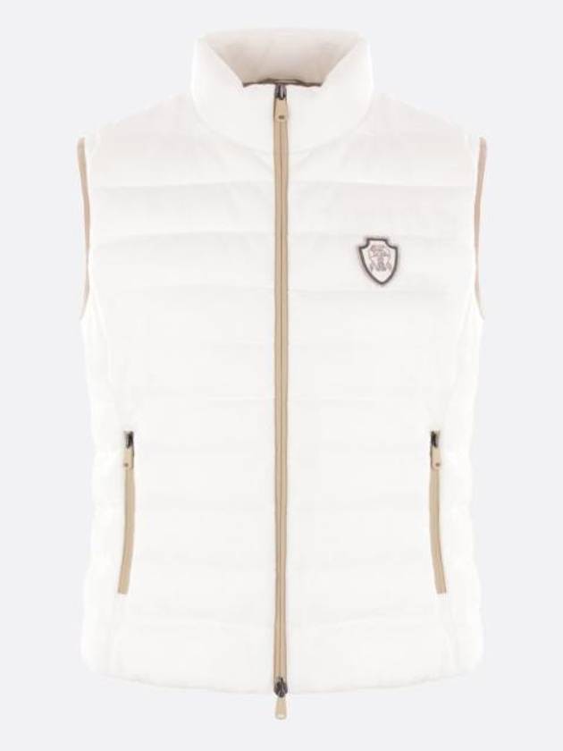 NB26 브루넬로 쿠치넬리 여성 자켓 piquet sleeveless down jacket MG9277778C7220