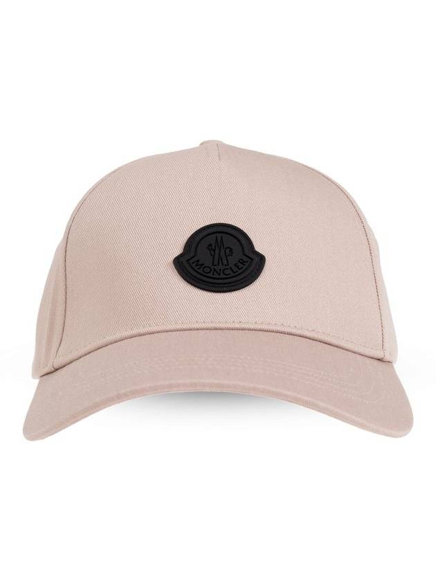 Moncler 로고 패치 베이스볼 캡