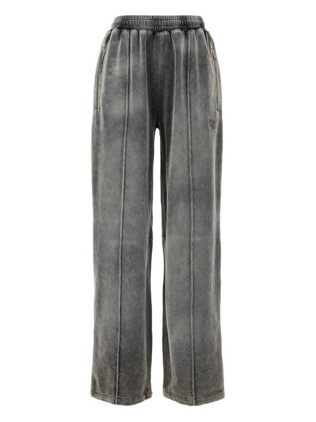 알렉산더 왕 크러쉬드 벨루어 트랙팬츠