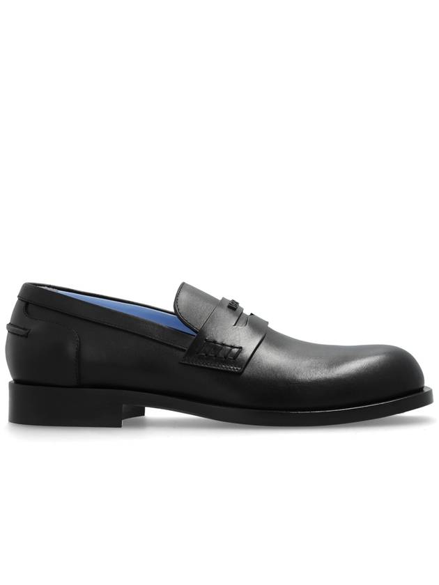 베르사체 남성 Versace Shoes Adriano Type Loafers  Men's  Black