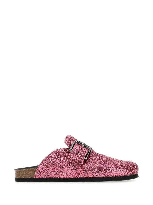 PHILOSOPHY DI LORENZO SERAFINI 핑크색 반짝이 슬리퍼 A32040784 0207