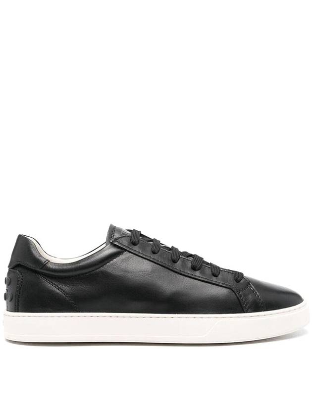 Tod's Black panelled sneakers