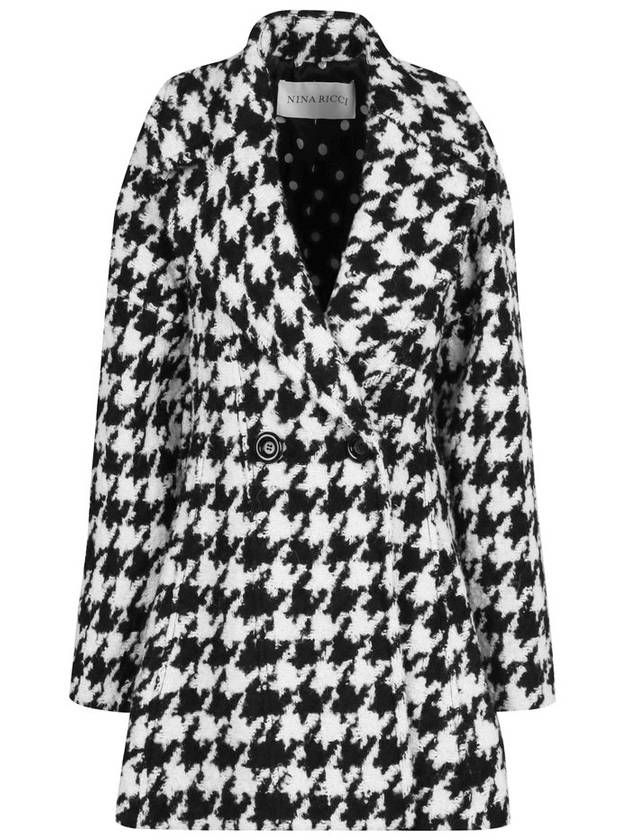 니나리치 하운드투스 패턴 코트