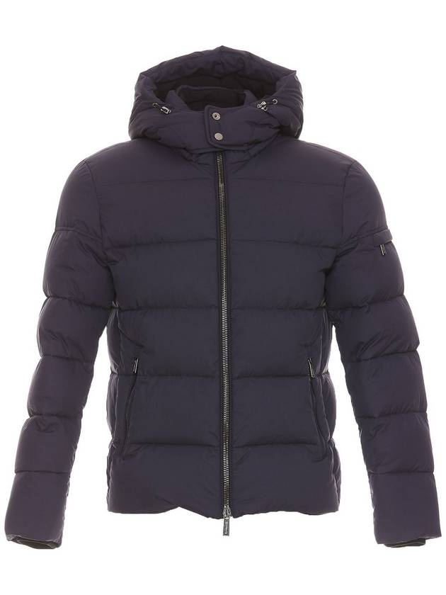 Moorer Tech fabric puffer jacket