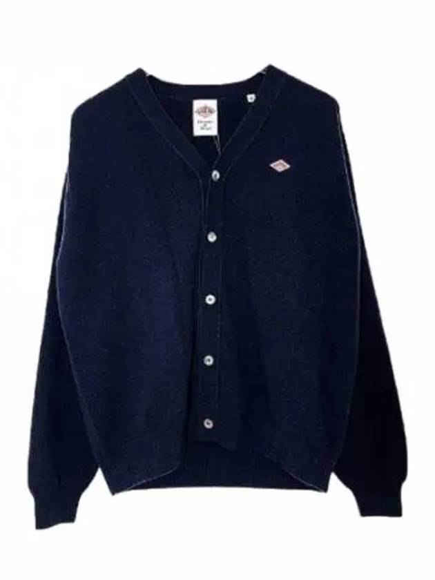 단톤 DTD0030 000 DKNAVY 브이넥 울 가디건 네이비 DANTON