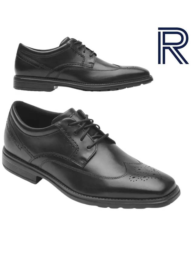 락포트 남성화 토탈모션 넥스트젠 윙팁 구두 신발 블랙