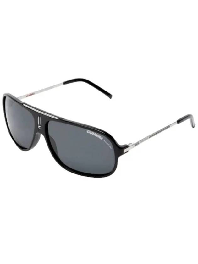 4227305 CARRERA Mens Cool65 Black Frame Polarized Aviator Sunglasses