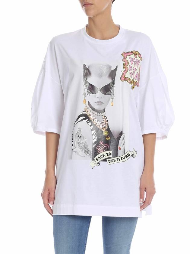Vivetta Back To The Future T-shirt in white