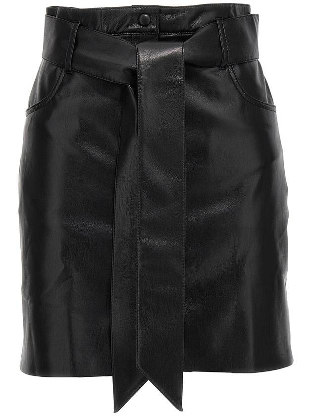 Nanushka meda miniskirt