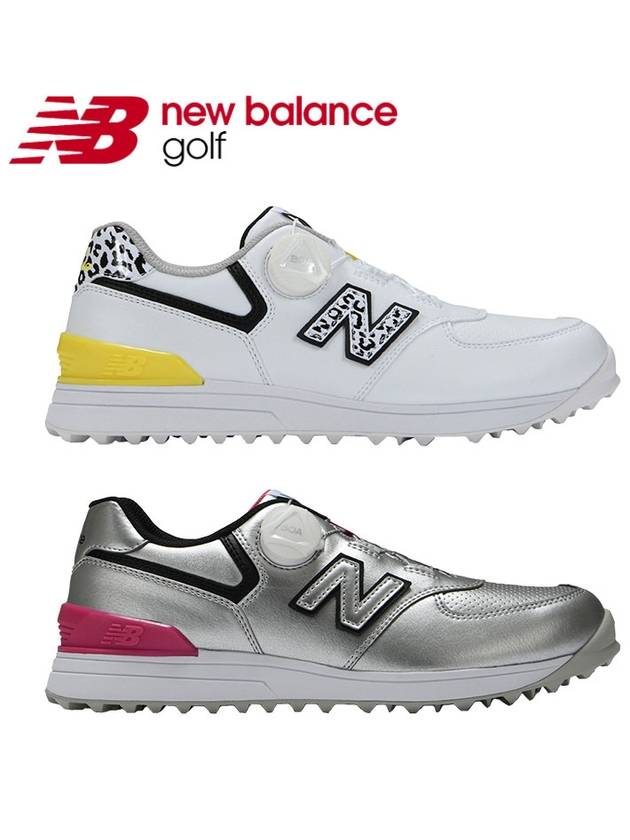 23FW 뉴발란스 574 여성골프화 발볼넓은 와이드 골프화