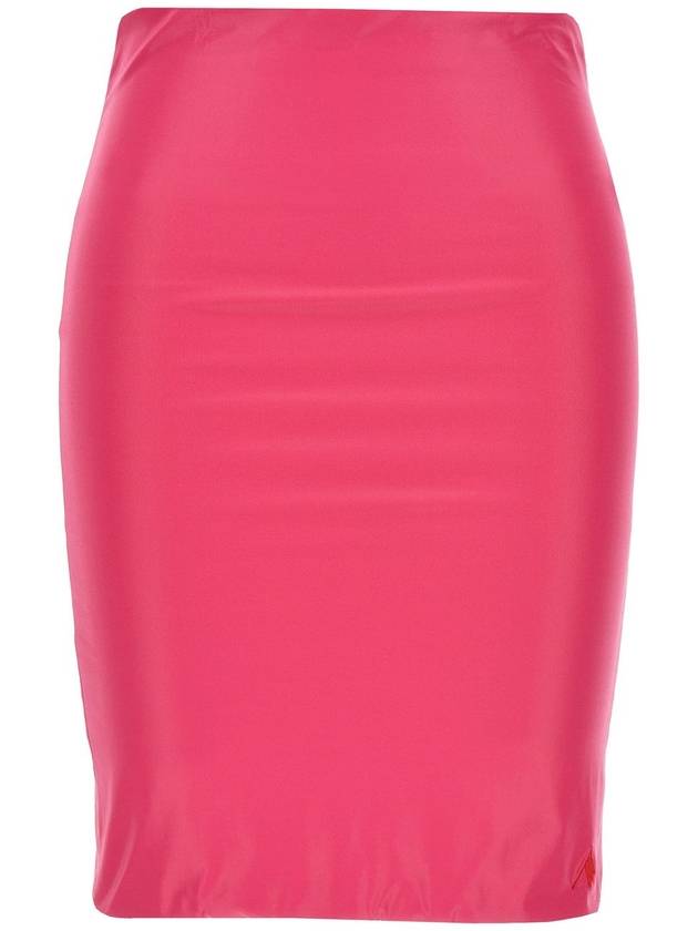 The Attico - Lycra Miniskirt Beachwear