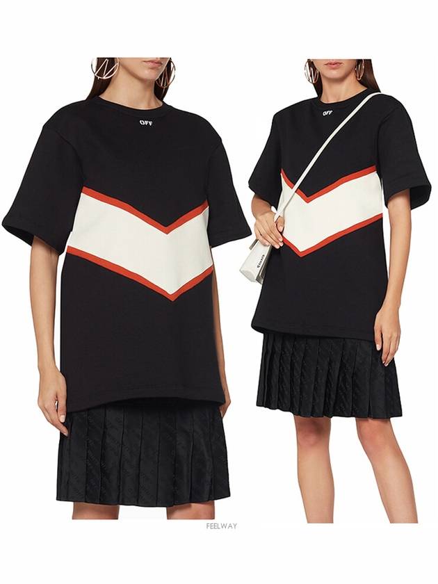 오프화이트 여성 루즈핏 레이어드 원피스OWDB172E19F301231001