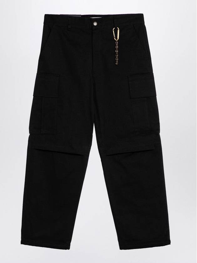 Saint Black Cargo Trousers