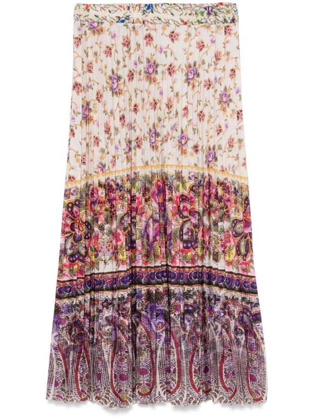피에르 루이스 마스키아 여성 PRINTED SILK PLEATED 스커트 CETO S GO11564101514871