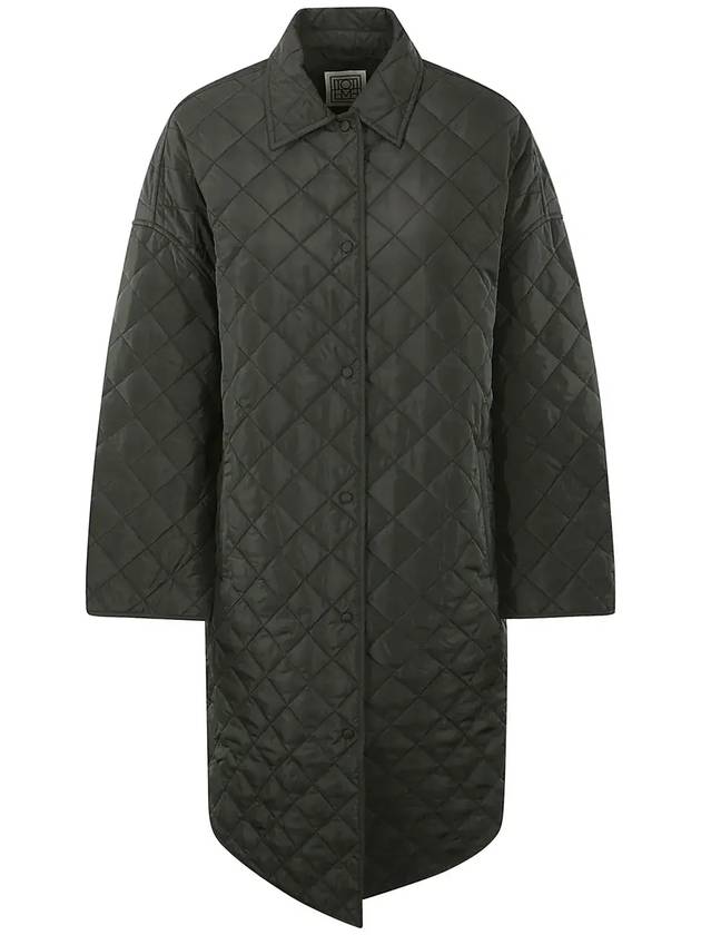 Toteme 패딩 다이아몬드 퀼팅 코쿤 코트 234WRTWOU085FB0007_001