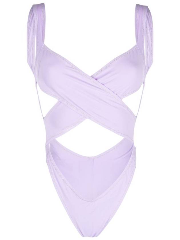 Reina Olga Exotica 컷아웃 오픈백 수영복