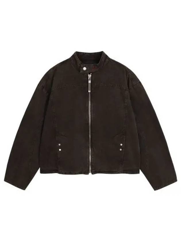 44 레이블 그룹 발렌틴 러스티 바이커 블랙 24FW 44 Label Group Valentin Rusty Biker Black 24FW