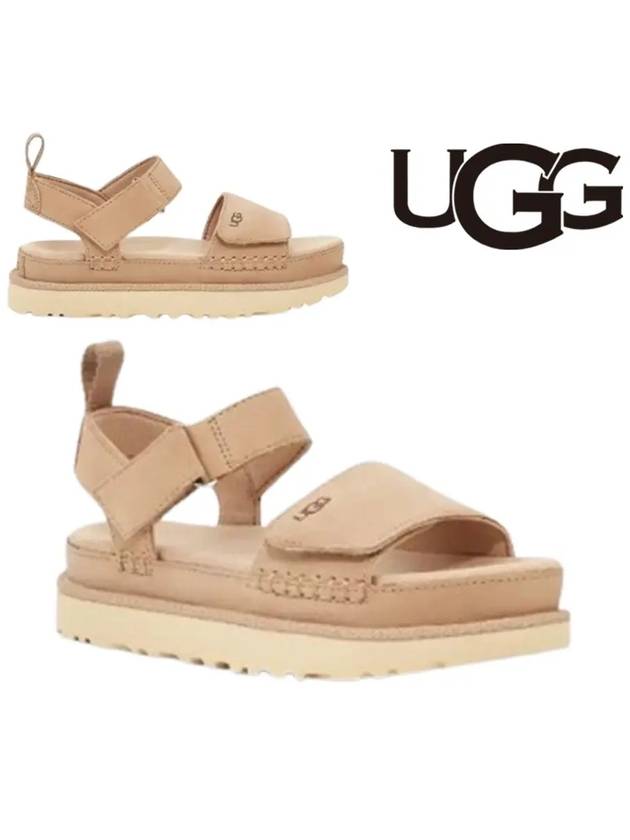 어그 샌들 골든스타 클래식 스웨이드 미국 신발 베이지