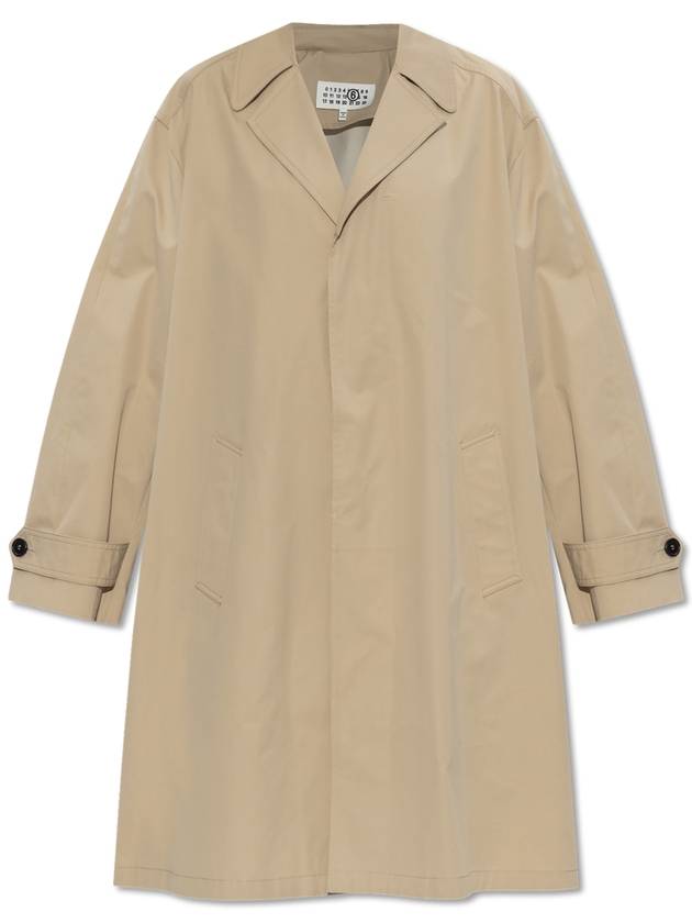 MM6 Maison Margiela Cotton Coat  Women's  Beige