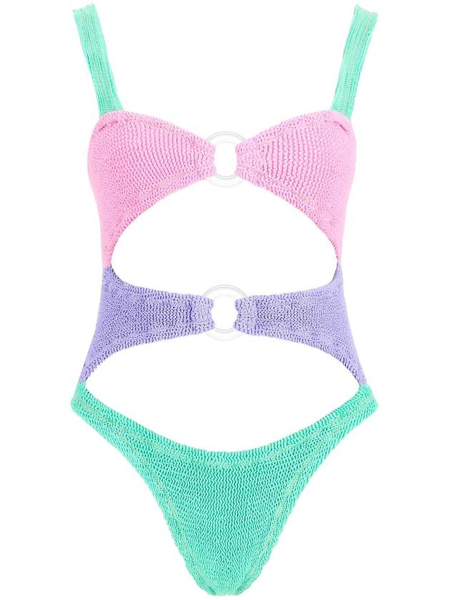 One Piece Corset Color Block