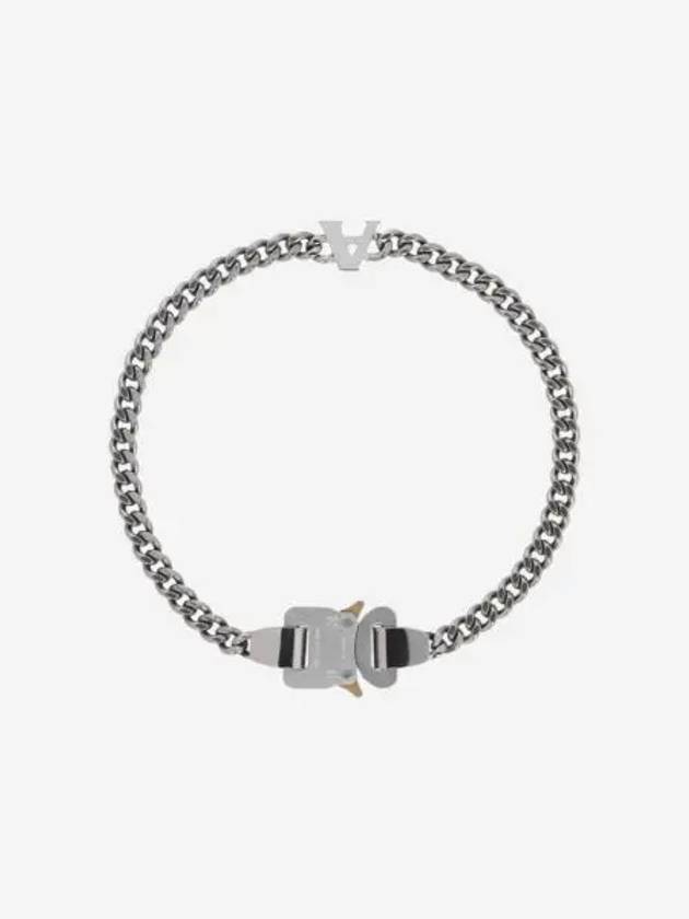 1017 알릭스 9SM 체인 버클 네클리스 실버 1017 Alyx 9SM Chain Buckle Necklace Silver