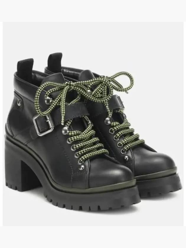 미우미우 레더 앵클 부츠