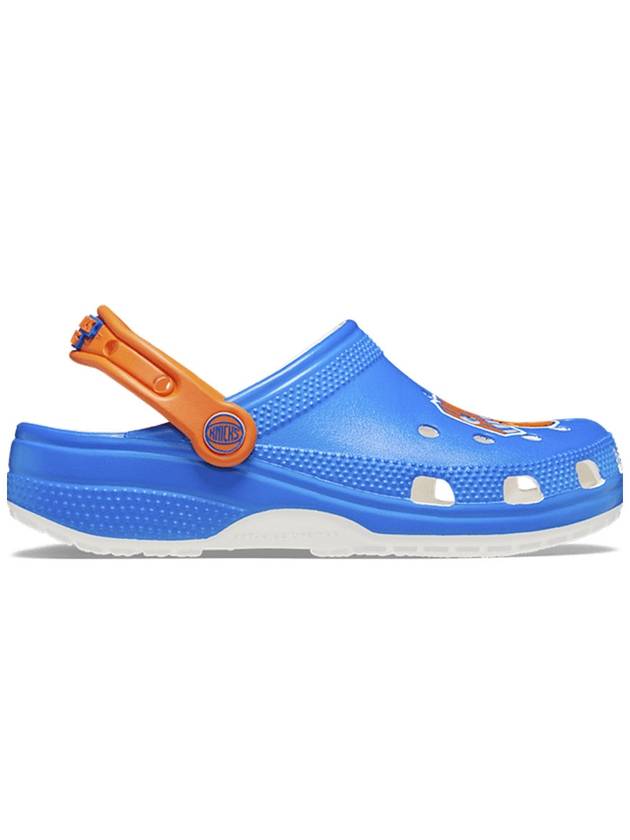 크록스 NBA 뉴욕 닉스 클래식 클로그 남성 여성 샌들 슬리퍼 White