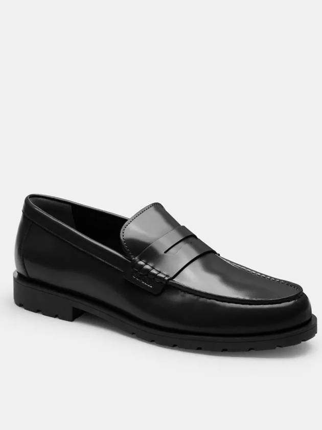 코치 리간 로퍼 남성 슬립온 Black