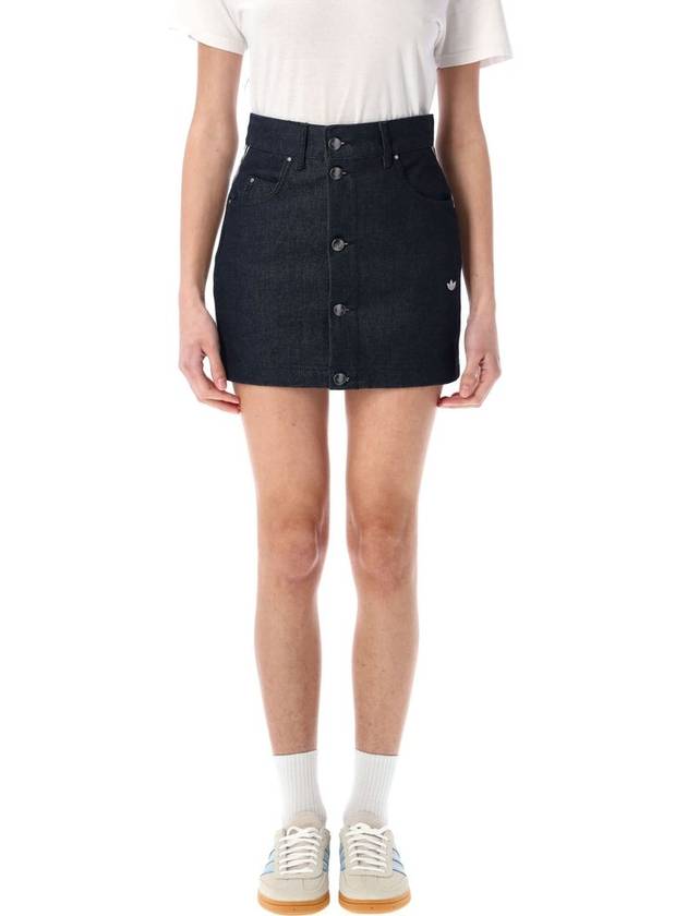 아디다스 오리지널 데님 스커트