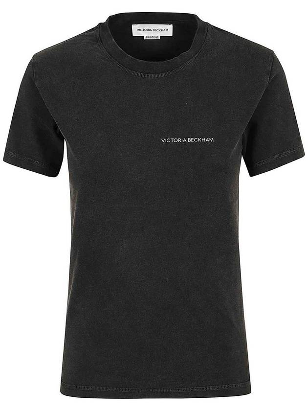 Victoria Beckham Shrunken Logo Tee