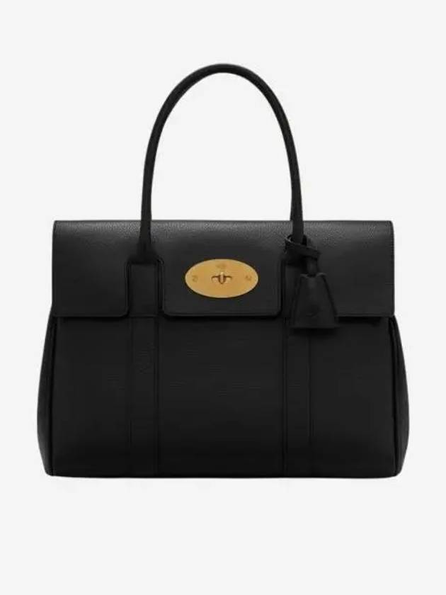 멀버리 스몰 클래식 그레인 베이스워터 블랙 브라스 Mulberry Small Classic Grain Bayswater Black Brass