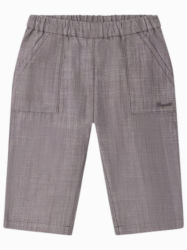 Slate Grey Cotton Thursday Trousers