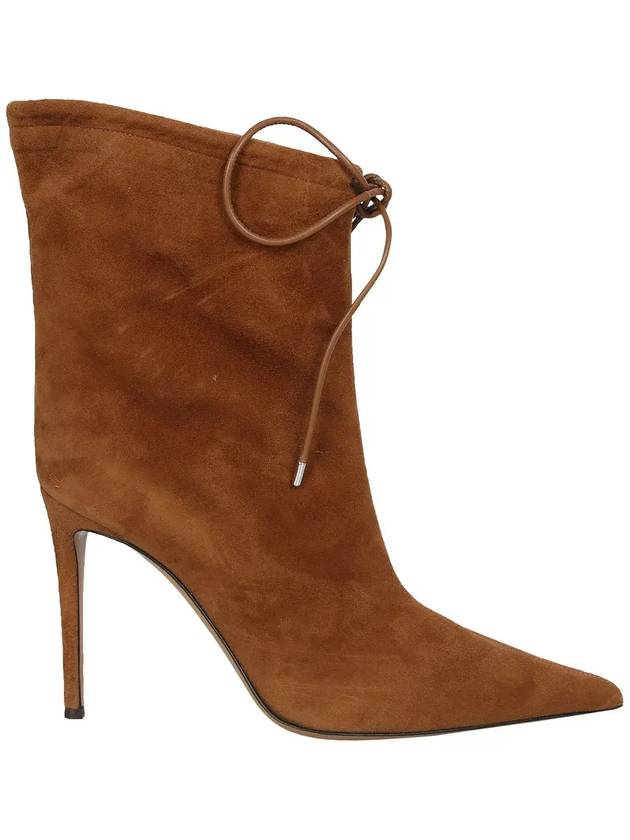 Alexandre Vauthier 레이스 디테일 앵클 부츠 AVI1701_001