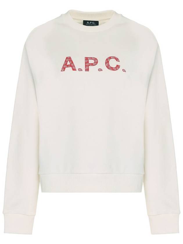 SS24 아페쎄 여성 맨투맨 A.P.C. Patty Cotton Crew-Neck Sweatshirt