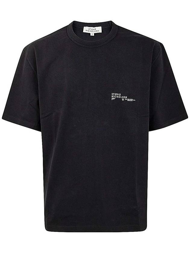 Studio Nicholson Logo Boxy Fit T Shirt