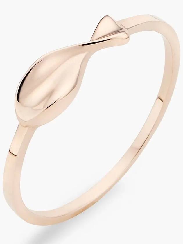 주문후제작 18K 웨이브 물고기반지