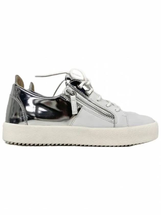 쥬세페자노티 RS80053 003 메탈릭 여성 스니커즈 실버 Giuseppe Zanotti