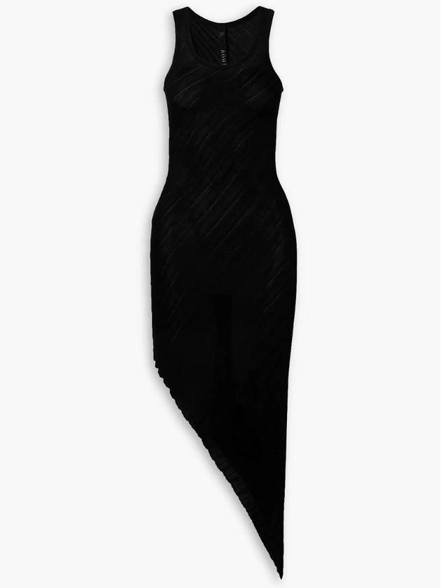 NB07 페타르 페트로브 여성 원피스 Alic asymmetric ribbed silk midi dress