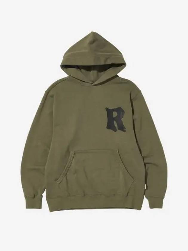 트루릴리젼 알 포인트 후디 카키 True Religion R. Point Hoodie Khaki