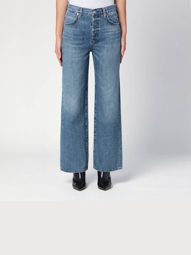 Citizens of Humanity Blue washed straight jeans
